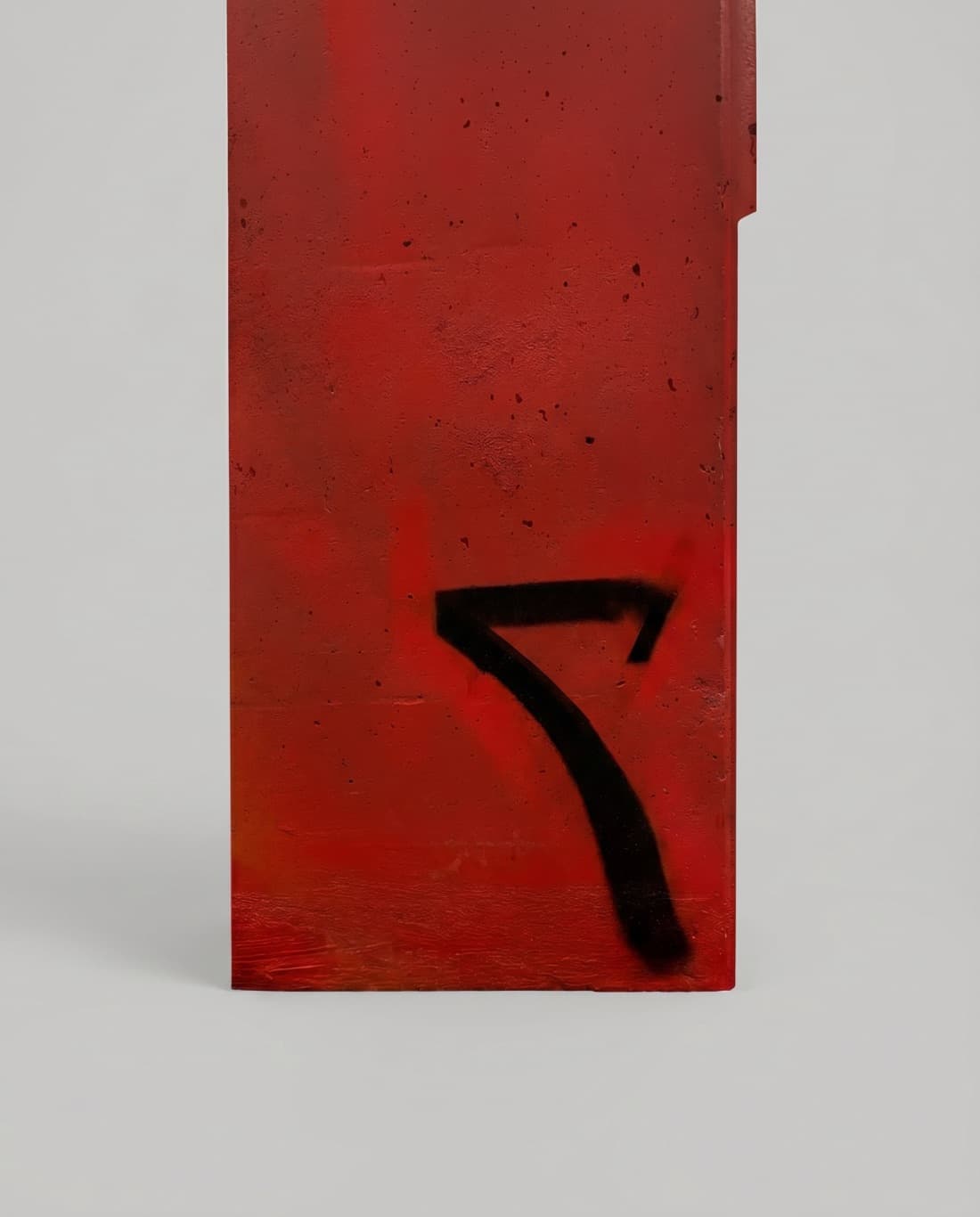 Pilier rouge, signature, Région parisienne